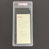 Dean Cundey Signed Cut PSA/DNA Slabbed Autographed