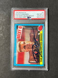 1985 Topps Rocky IV #6 Signed Card Dolph Lundgren PSA NM-MT8 Auto 10 Ivan Drago