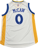 Patrick McCaw signed jersey BAS Beckett Golden State Warriors Autographed