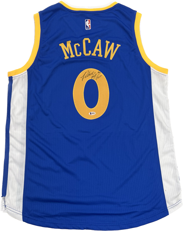 Patrick McCaw signed jersey PSA/DNA Golden State Warriors Autographed