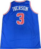 Allen Iverson signed Jersey PSA/DNA Philadelphia 76ers Autographed