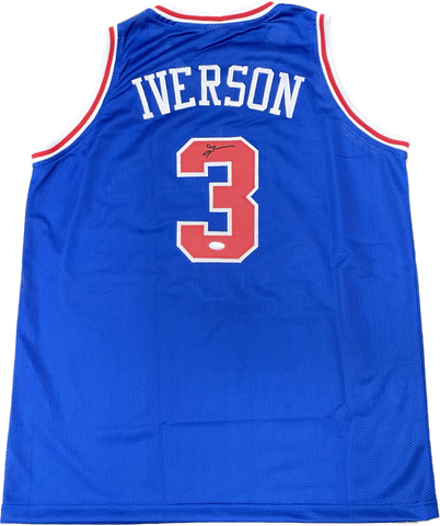 Allen Iverson signed Jersey PSA/DNA Philadelphia 76ers Autographed