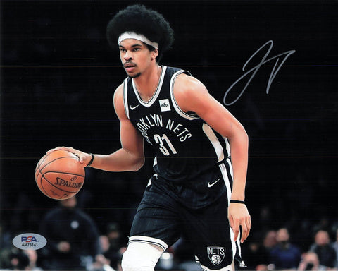 Jarrett Allen signed 8x10 photo PSA/DNA Brooklyn Nets Autographed