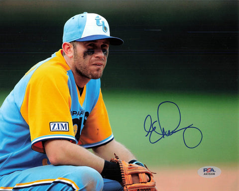 Evan Longoria signed 8x10 photo PSA/DNA Tampa Bay Rays Autographed