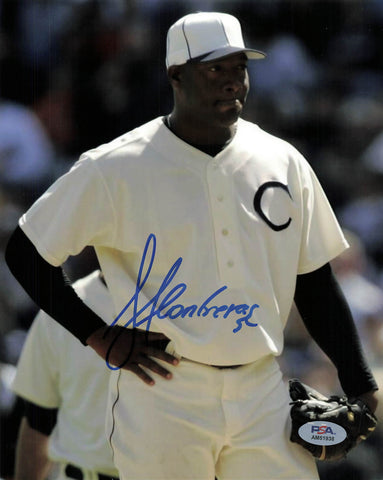 Jose Contreras signed 8x10 photo Chicago White Sox PSA/DNA Autographed