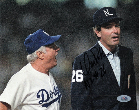 DAVE PALLONE signed 8x10 photo PSA/DNA MLB Autographed