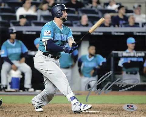 YONDER ALONSO signed 8x10 photo PSA/DNA Seattle Mariners Autographed