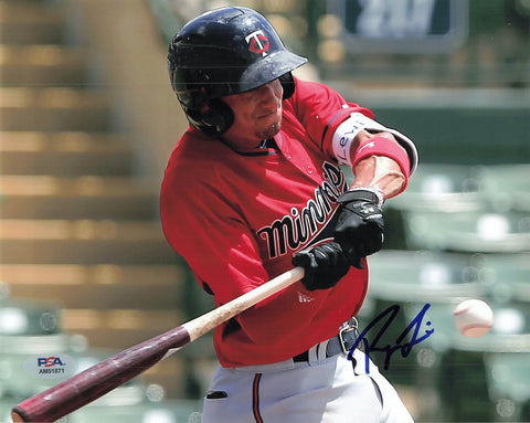 ROYCE LEWIS signed 8x10 photo PSA/DNA Minnesota Twins Autographed