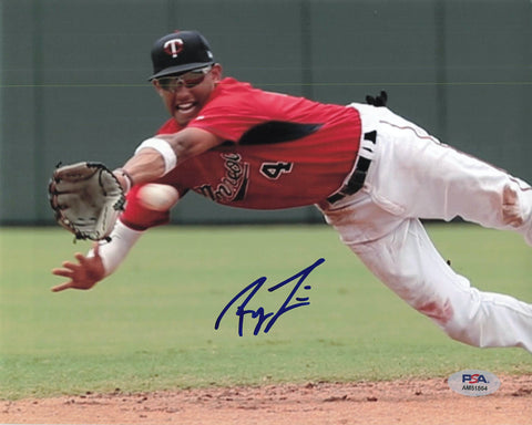 ROYCE LEWIS signed 8x10 photo PSA/DNA Minnesota Twins Autographed