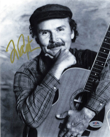 Tom Paxton signed 8x10 photo PSA/DNA Autographed
