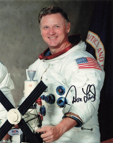 Don L. Lind signed 8x10 photo PSA/DNA Autographed