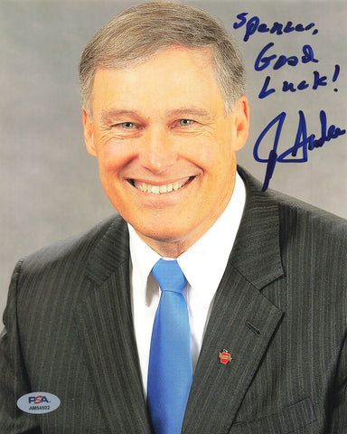 JAY INSLEE signed 8x10 photo PSA/DNA Autographed