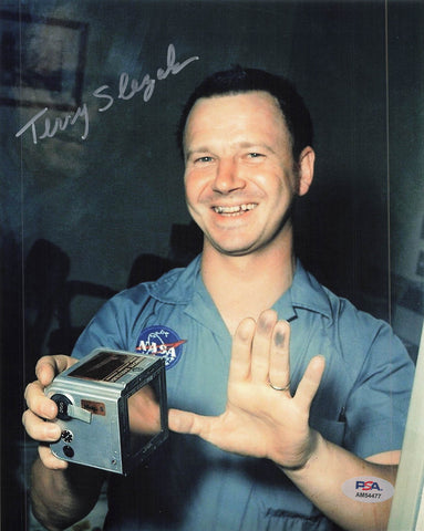 Terry Slezak signed 8x10 photo PSA/DNA Autographed NASA