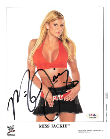 Miss Jackie Gayda signed 8x10 photo PSA/DNA COA WWE Autographed Sexy