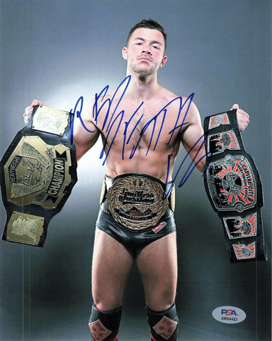 DANIEL GARCIA signed 8x10 photo PSA/DNA AEW Autographed Wrestling