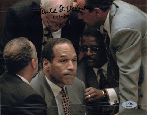 Gerald Uelmen signed 8x10 photo PSA/DNA Autographed OJ Lawyer