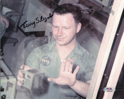 Terry Slezak signed 8x10 photo PSA/DNA Autographed NASA