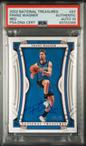 2022 National Treasures #87 Franz Wagner RED Signed Card Authentic AUTO 10 PSA/DNA Slabbed Magic