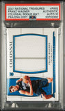 2021 National Treasures Colossal Jumbo Mat. #FWG Franz Wagner Signed Card Authentic AUTO 10 PSA Slabbed RC