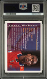 1995 Finest Mystery-Borderless #M8 Chris Webber Signed Card PSA Slabbed AUTO 10 Bullets