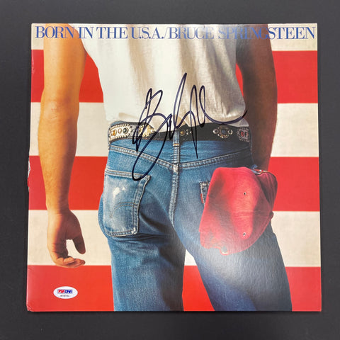 Bruce Springsteen signed Born in the USA LP Vinyl PSA/DNA Album autographed