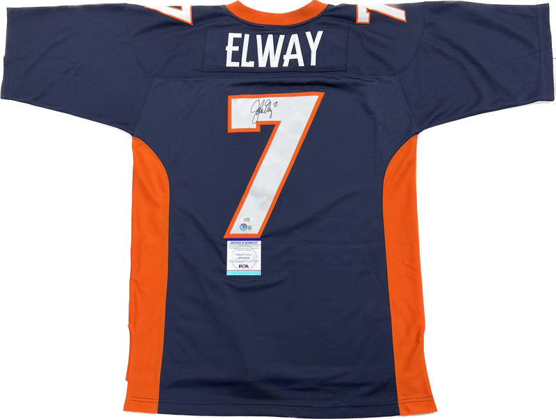 John Elway signed Jersey PSA/DNA Denver Broncos Autographed