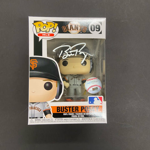 Buster Posey Signed Funko Pop #09 PSA/DNA Giants Autographed MLB Holo