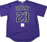 Kris Bryant signed jersey PSA Colorado Rockies Autographed