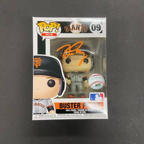 Buster Posey Signed Funko Pop #09 PSA/DNA Giants Autographed MLB Holo