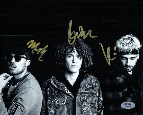 TREVOR DAHL and MATTHEW RUSSELL signed 8x10 photo PSA/DNA Autographed Musician