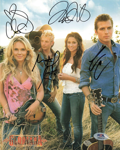 TOM GOSSIN and CHEYENNE KIMBALL signed 8x10 photo PSA/DNA Autographed Musician