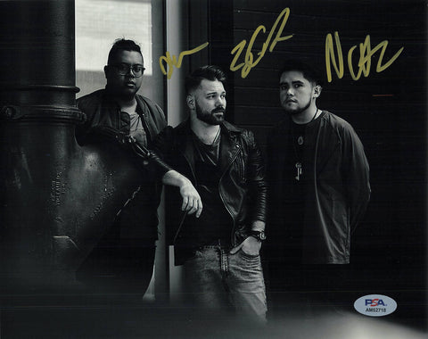 NATHAN ESQUITE and ZACH HANNAH signed 8x10 photo PSA/DNA Autographed Musician