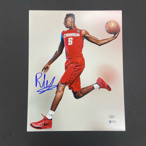 RJ Barrett Signed 11x14 Photo PSA/DNA New York Knicks Autographed Duke