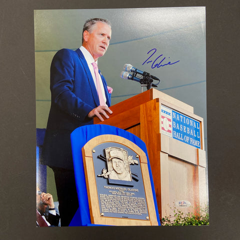 Tom Glavine signed 11x14 photo PSA/DNA Atlanta Braves Autographed
