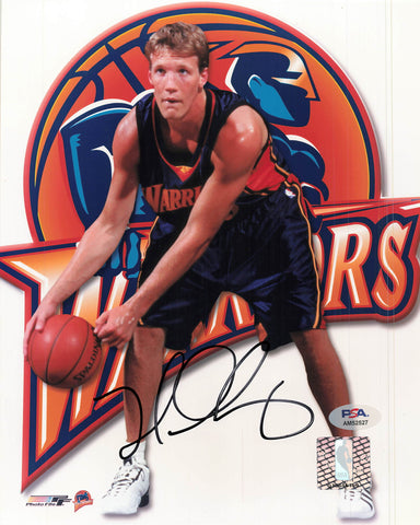 Mike Dunleavy signed 8x10 photo PSA/DNA Warriors Autographed