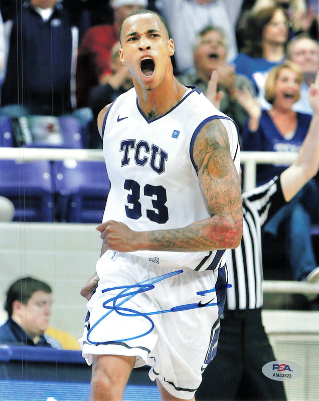 Garlon Green signed 8x10 photo PSA/DNA Texas Christian University New Orleans Pelicans Autographed