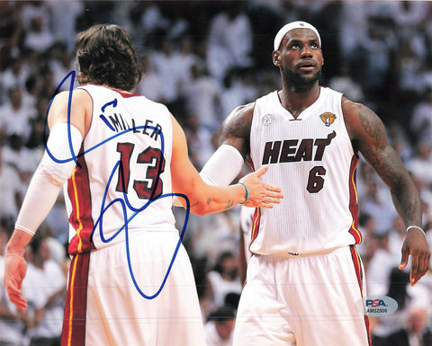 Mike Miller signed 8x10 photo PSA/DNA Miami Heat Autographed