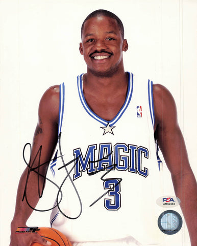 STEVE FRANCIS signed 8x10 photo PSA/DNA Orlando Magic Autographed