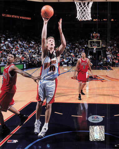 Mike Dunleavy signed 8x10 photo PSA/DNA Warriors Autographed