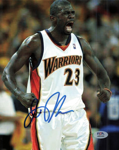 Jason Richardson signed 8x10 photo PSA/DNA Warriors Autographed