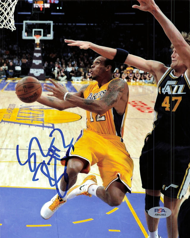 Shannon Brown signed 8x10 photo PSA/DNA Lakers Autographed