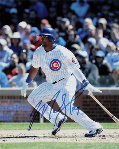 MARLON BYRD signed 8x10 photo PSA/DNA Chicago Cubs Autographed