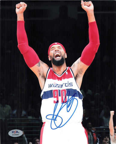 Drew Gooden signed 8x10 photo PSA/DNA Washington Wizards Autographed