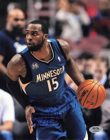 Shabazz Muhammad signed 8x10 photo PSA/DNA Minnesota Timberwolves Autographed