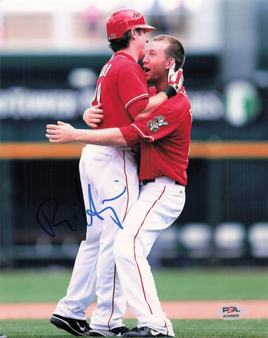 Ryan Hanigan signed 8x10 photo PSA/DNA Colorado Rockies Autographed