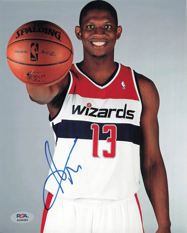 KEVIN SERAPHIN signed 8x10 photo PSA/DNA Washington Wizards Autographed