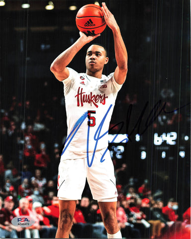 BRYCE McGOWENS signed 8x10 photo PSA/DNA Nebraska Cornhuskers Autographed