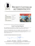 Donald Trump Signed Entertainment Magazine BAS Beckett LOA Autographed