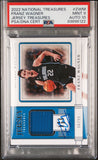2022 National Treasures #ZWM Franz Wagner Signed Card Mint 9 AUTO 10 PSA/DNA Slabbed Magic