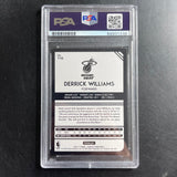 2016-17 Panini Complete #116 Derrick Williams Signed Card AUTO PSA/DNA Slabbed Heat